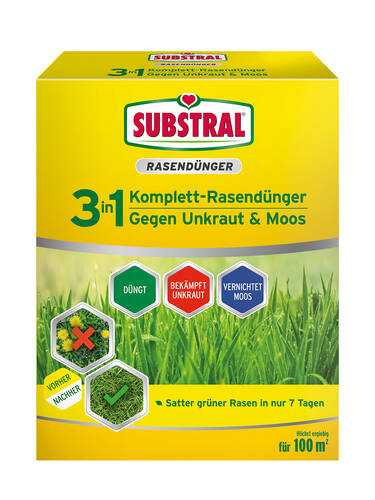 Hauptbild des Artikels " Substral 3in1 Komplettrasendnger"