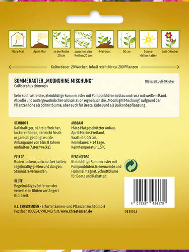 erstes zustzliches Bild des Artikels "Sommeraster Moonshine Mischung" aus der Kategorie "Samen"