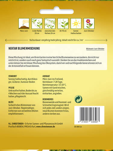 erstes zustzliches Bild des Artikels "Nektar Blumenmischung"
