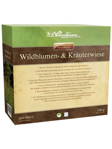 erstes zustzliches Bild des Artikels "Wildblumen- und Kruterwiese fr naturnahe Grten" aus der Kategorie "Samen"