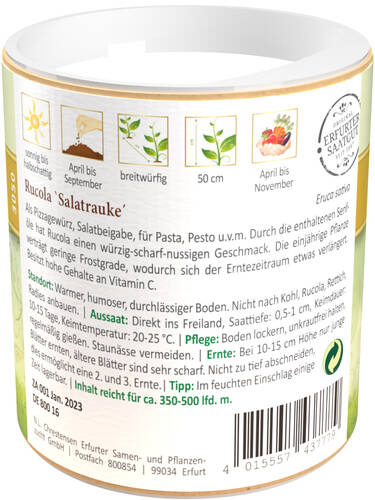 erstes zustzliches Bild des Artikels "Rucola Salatrauke" aus der Kategorie "Samen"