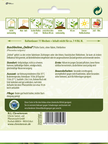 erstes zustzliches Bild des Artikels "Buschbohne Delinel" aus der Kategorie "Samen"