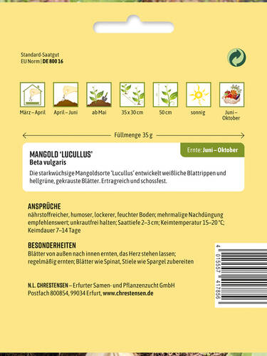 Erstes Zusatzbild des Artikels "Mangold Lucullus" (Bildbeschreibung ist in Arbeit