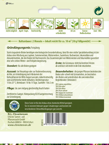 erstes zustzliches Bild des Artikels "Grndngungsmix" aus der Kategorie "Grndngung Samen"