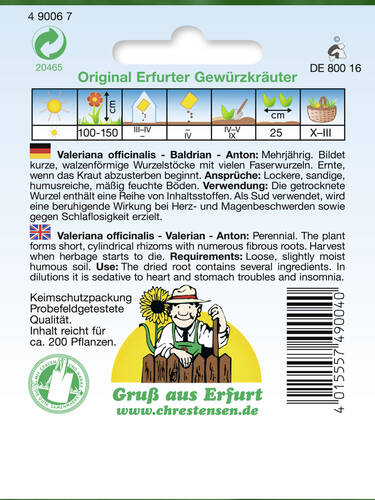erstes zustzliches Bild des Artikels "Baldrian Anton" aus der Kategorie "Samen"
