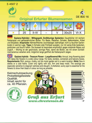 Balkonpflanzen - Mittagsgold Groblumige Spielarten Bild 2