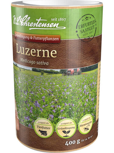 erstes zustzliches Bild des Artikels "Luzerne 400 g Dose" aus der Kategorie "Grndngung Samen"