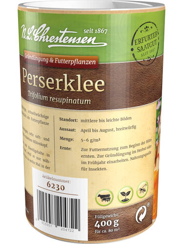 drittes zustzliches Bild des Artikels "Perserklee Streudose 400g" aus der Kategorie "Grndngung Samen"