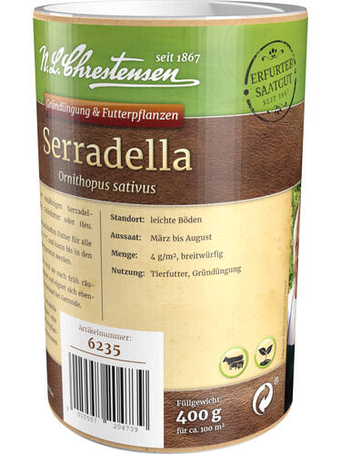 drittes zustzliches Bild des Artikels "Serradella 400g Dose" aus der Kategorie "Samen"
