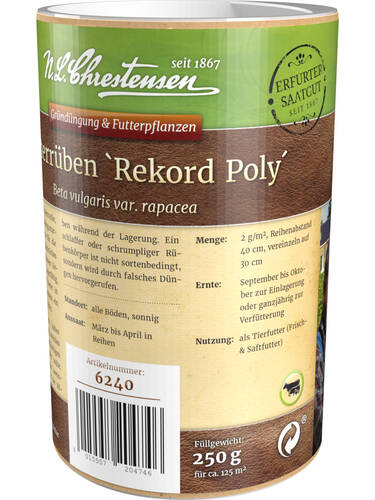 drittes zustzliches Bild des Artikels "Futterrben Rekord Poly" aus der Kategorie "Samen"