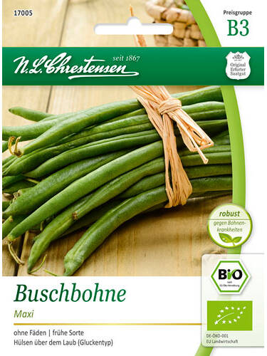 Hauptbild des Artikels "BIO-Buschbohne Maxi" aus der Kategorie "Samen"