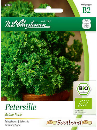 Bio Samen - BIO-Petersilie Grne Perle