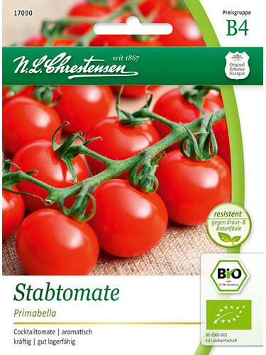 Bio Samen - BIO-Stabtomate Primabella