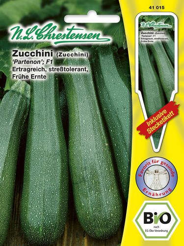 Bio Samen - BIO-Zucchini Partenon F1