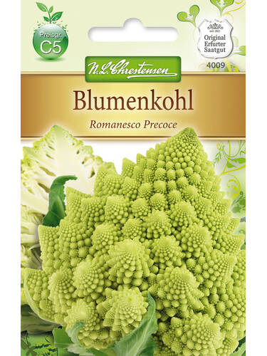 Hauptbild des Artikels "Blumenkohl Romanesco Precoce" aus der Kategorie "Kohlsamen"
