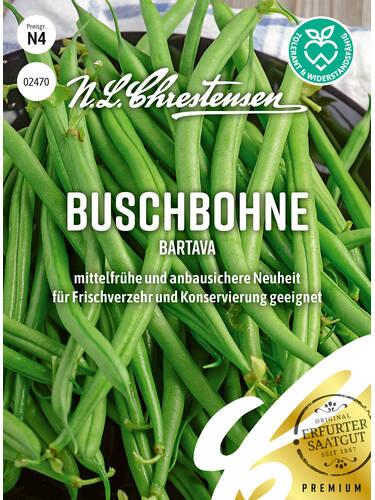 Hauptbild des Artikels "Buschbohne Bartava" aus der Kategorie "Samen"