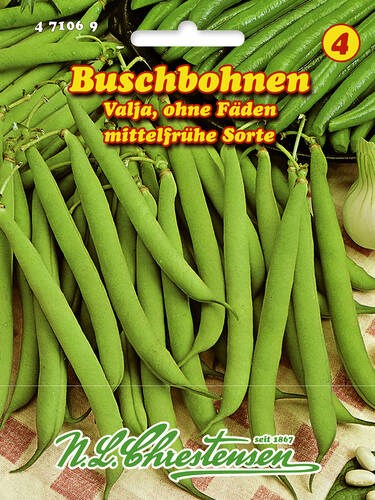 Hauptbild des Artikels "Buschbohne Valja" aus der Kategorie "Samen"
