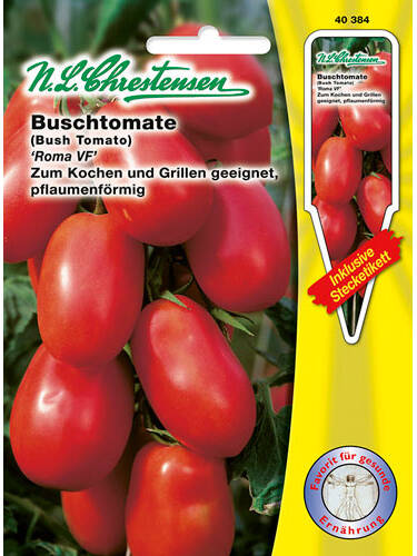 Tomatensamen - Buschtomate Roma