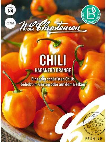 Hauptbild des Artikels "Chili Habanero Orange" aus der Kategorie "Samen"