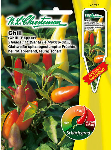 Hauptbild des Artikels "Chili Helada F1, Santa Fe Mexico-Chili" aus der Kategorie "Samen"