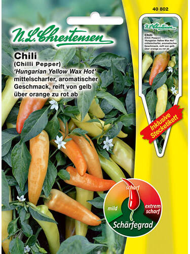Samen - Chili Hungarian Yellow Wax Hot
