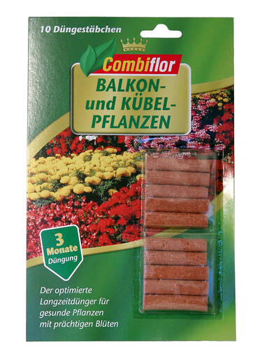 Combiflor Düngestäbchen für Balkon- und Kübelpflanzen