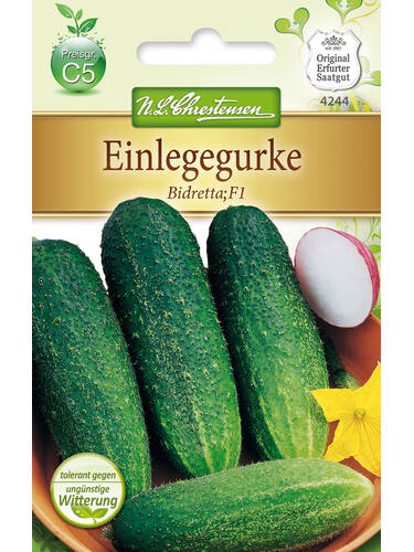 Hauptbild des Artikels "Einlegegurke Bidretta F1" aus der Kategorie "Gurkensamen"