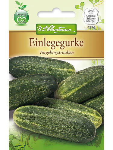 Hauptbild des Artikels "Einlegegurke Vorgebirgstrauben" aus der Kategorie "Gurkensamen"