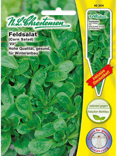 Hauptbild des Artikels "Feldsalat Vit" aus der Kategorie "Salatsamen"