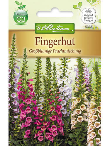 Hauptbild des Artikels "Fingerhut Groblumige Prachtmischung" aus der Kategorie "Samen"