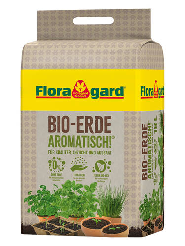 Hauptbild des Artikels "Floragard� Bio-Erde Aromatisch!�" (Bildbeschreibung ist in Arbeit)