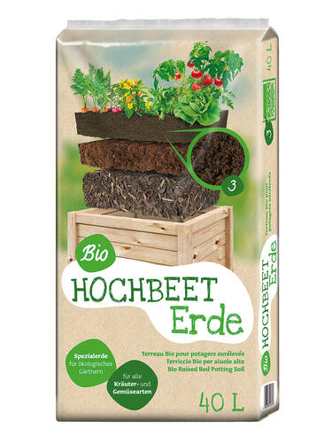 Hauptbild des Artikels "Floragard Bio Hochbeet Erde"