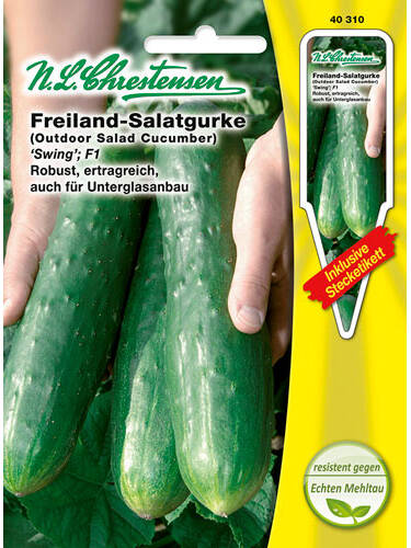 Hauptbild des Artikels "Freiland-Salatgurke Swing F1" aus der Kategorie "Gurkensamen"
