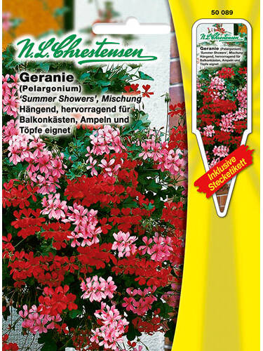 Hauptbild des Artikels "Geranien Summer Showers Mischung" aus der Kategorie "Samen"