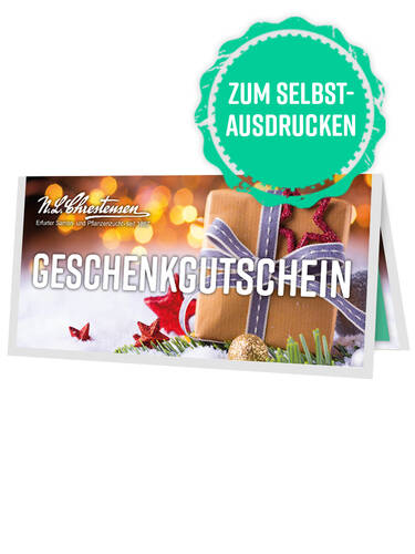 Geschenk-Gutschein zum Ausdrucken