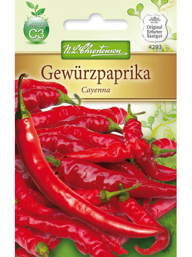 Hauptbild des Artikels "Gewrzpaprika Cayenna" aus der Kategorie "Samen"