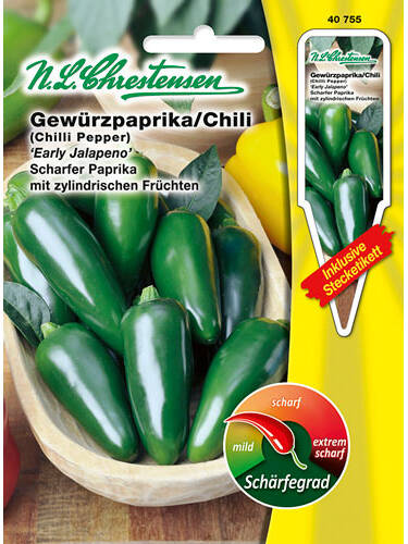 Samen - Gewrzpaprika/Chili Early Jalapeno