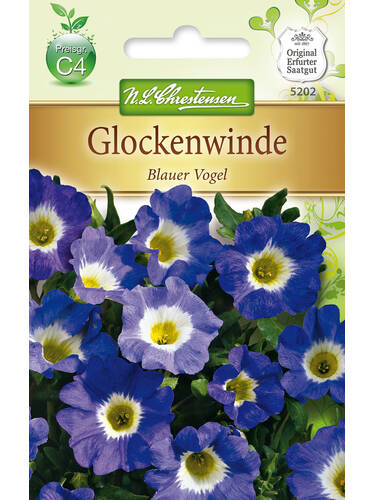 Glockenwinde Blauer Vogel