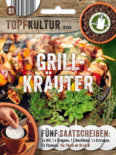 Hauptbild des Artikels "Grill-Kruter - Saatscheiben Set"