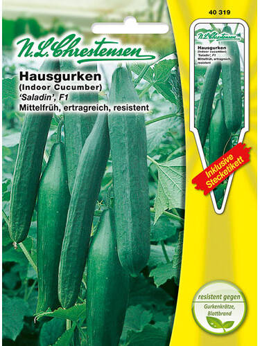 Hauptbild des Artikels "Hausgurke Saladin F1" aus der Kategorie "Gurkensamen"