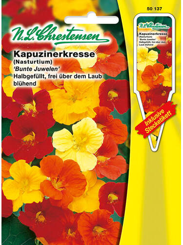 Hauptbild des Artikels "Kapuzinerkresse Bunte Juwelen" aus der Kategorie "Samen"