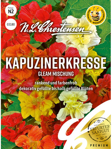 Samen - Kapuzinerkresse Gleam Mischung