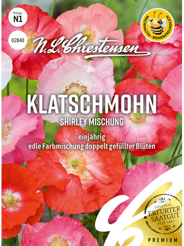 Hauptbild des Artikels "Klatschmohn Shirley Mischung" aus der Kategorie "Samen"