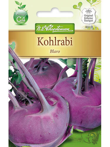 Hauptbild des Artikels "Kohlrabi Blaro" aus der Kategorie "Kohlsamen"
