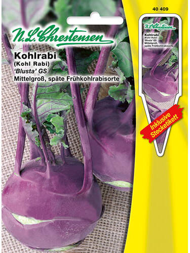 Hauptbild des Artikels "Kohlrabi Blusta" aus der Kategorie "Kohlsamen"