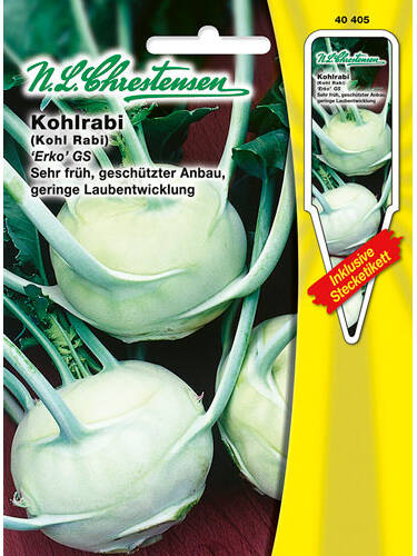 Hauptbild des Artikels "Kohlrabi Erko" aus der Kategorie "Kohlsamen"