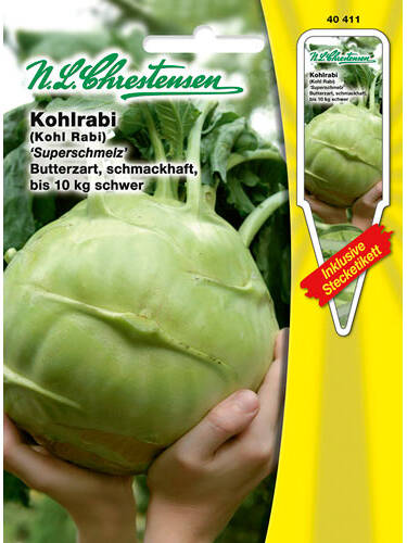Hauptbild des Artikels "Kohlrabi Superschmelz" aus der Kategorie "Kohlsamen"