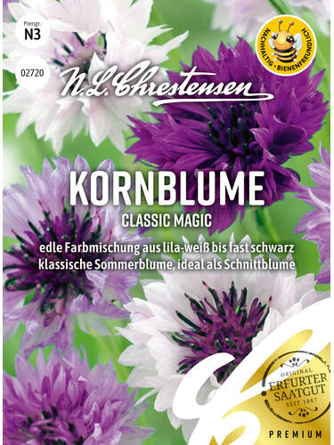 Hauptbild des Artikels "Kornblume Classic Magic" aus der Kategorie "Samen"
