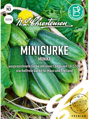 Hauptbild des Artikels "Minigurke Monika" aus der Kategorie "Gurkensamen"