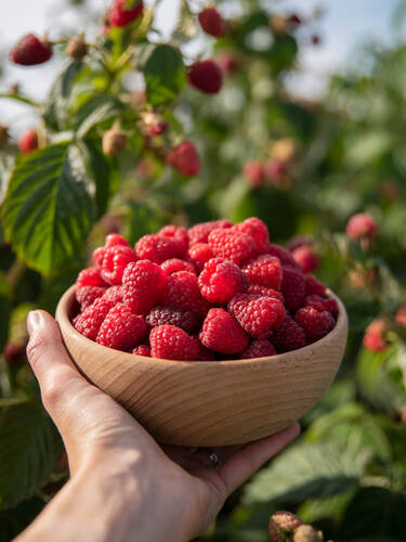 Drittes Zusatzbild des Artikels "Herbsthimbeere BLISSY Autumn Bliss" (Bildbeschreibung ist in Arbeit